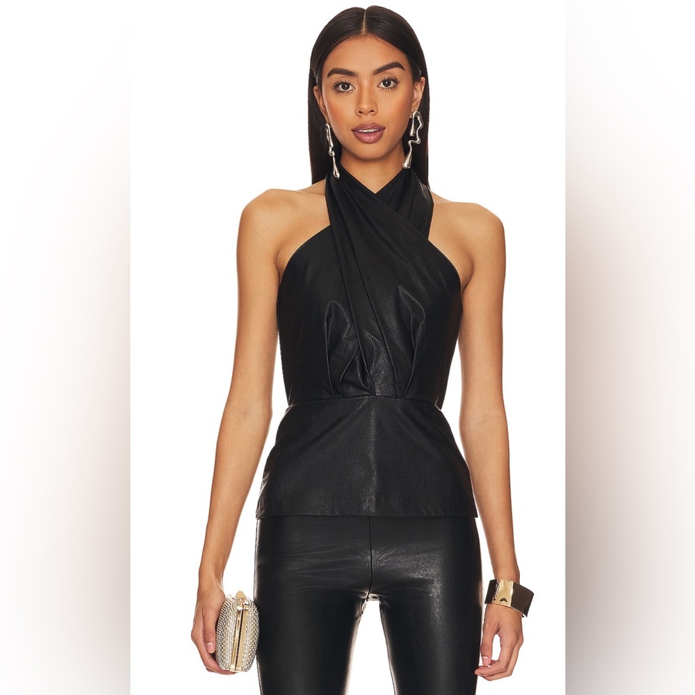 Amanda Uprichard Mezcal Top, black size small